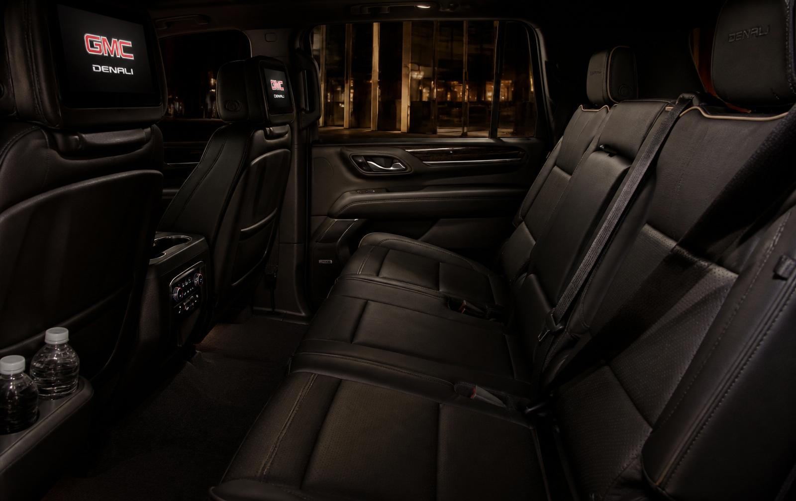 GMC Yukon XL premium leather interior